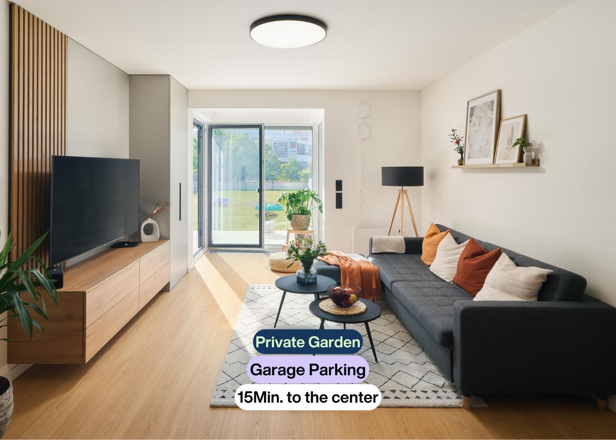 פראג Beta Home - Garage, Air Condition, Garden, At Metro מראה חיצוני תמונה